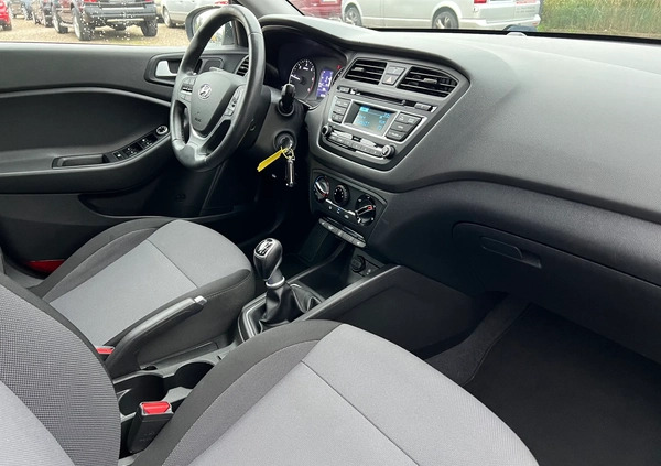 Hyundai i20 cena 33900 przebieg: 168000, rok produkcji 2017 z Goleniów małe 742